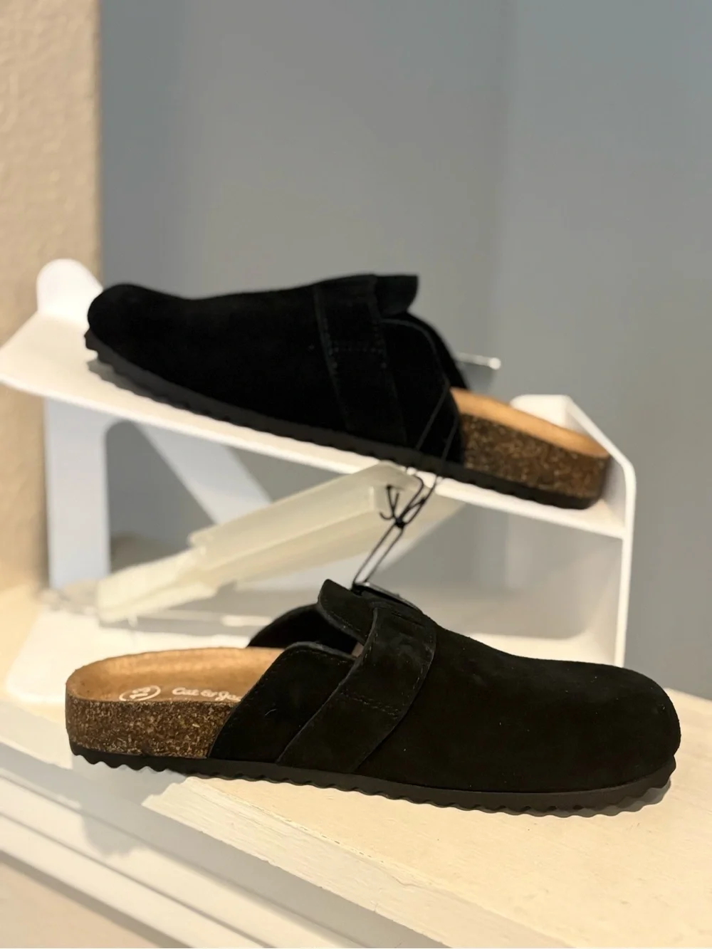 NEW— Toddler Black Berlin Clogs – Cat & Jack Little Girls Size 13
